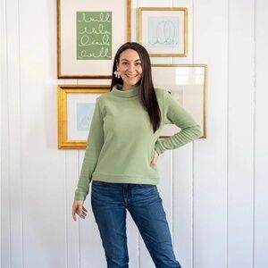 Dudley Stephens park slope turtleneck in Sage Green - size medium